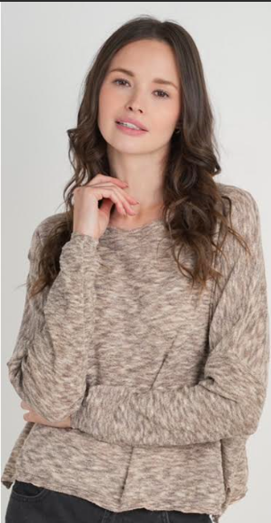 Breakwater Longsleeve Top - Wood