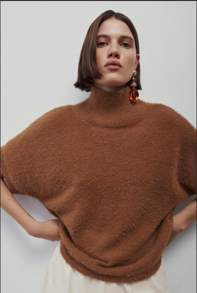 Camel Jovani Sweater