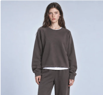 Raw Edge Sweatshirt - 2 colors