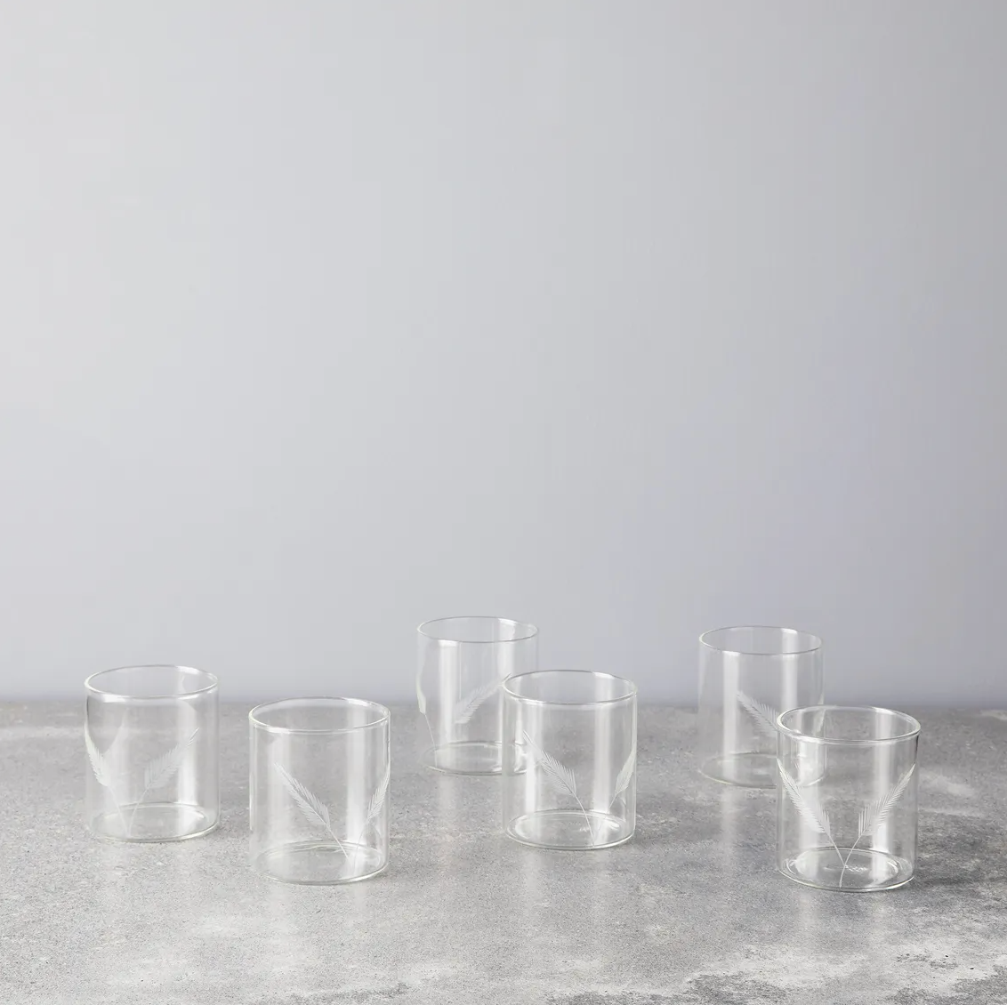 Fern Tumblers (Set of 6)