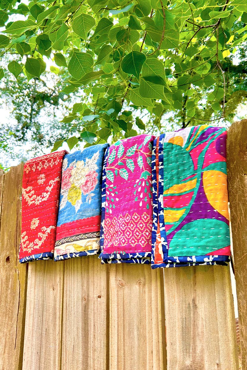 Fair Trade Kantha Kitchen Towels