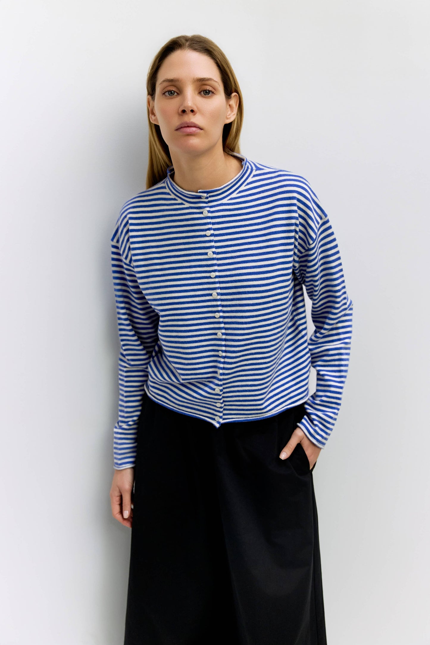 Elisa Striped Cardigan