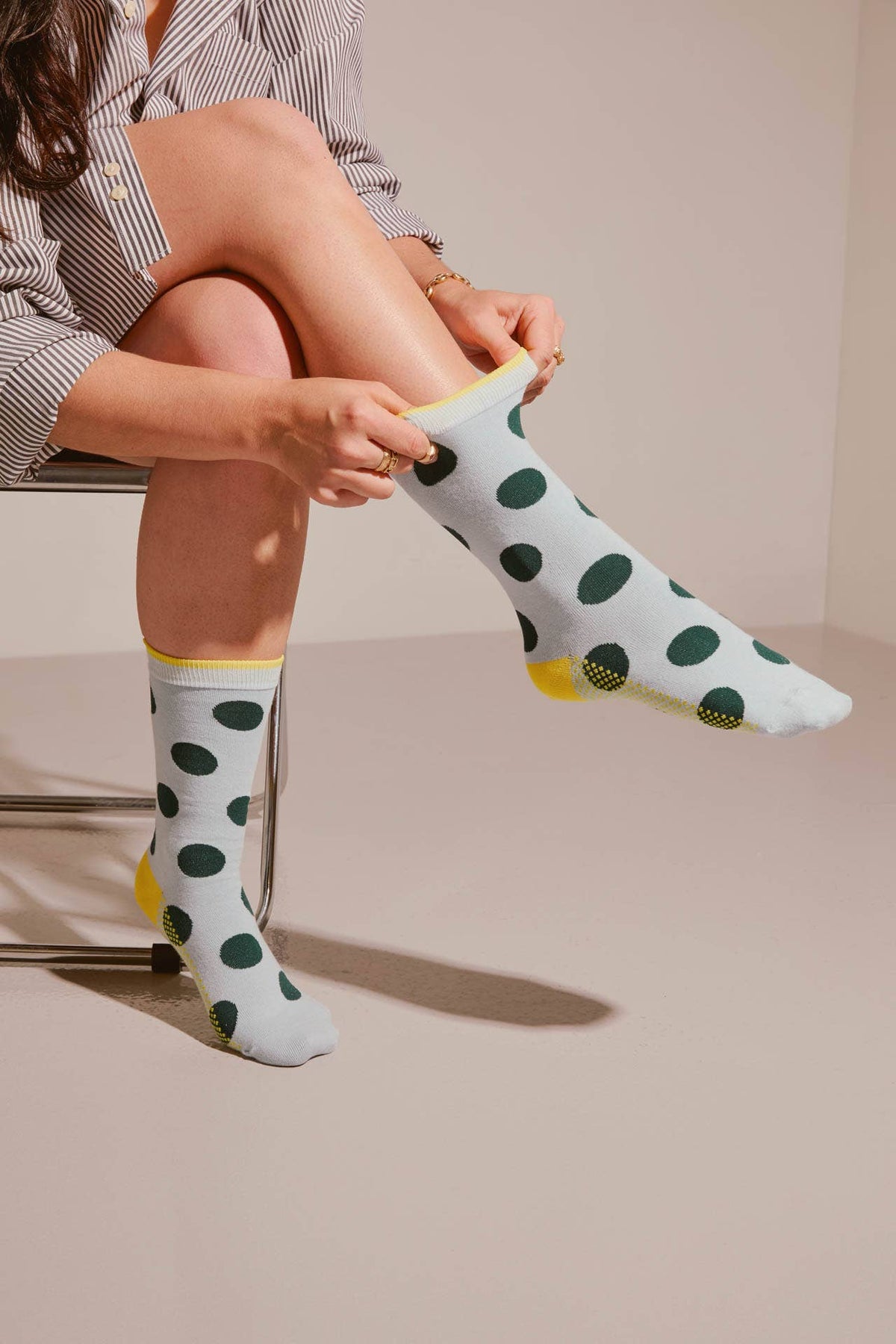 Mist - Panhandle Polka Dot Socks