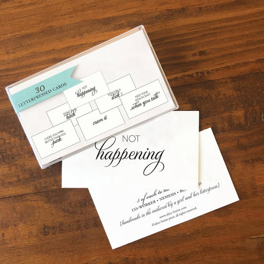 Insult Cards (Set of 30)