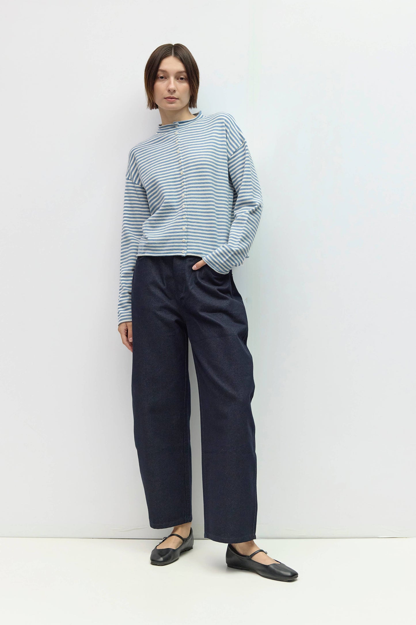 Elisa Striped Cardigan