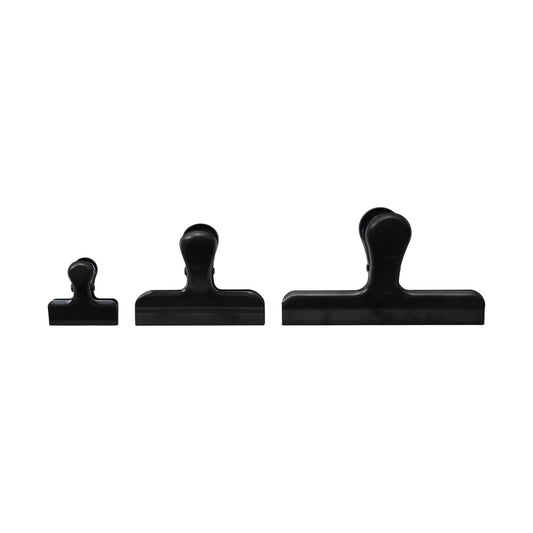 Black Stainless Steel Clips - 3 sizes