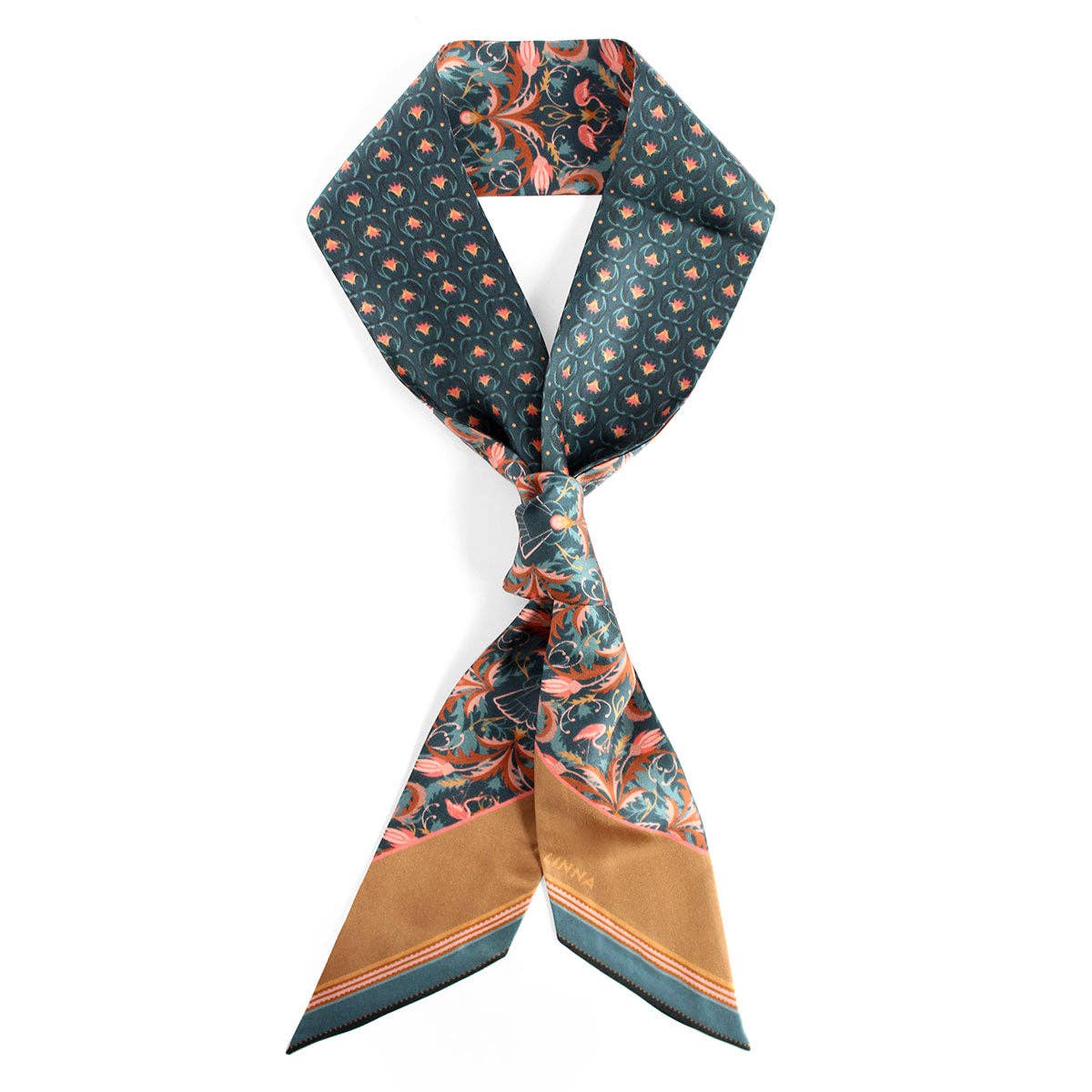 Blue Rose Twilly Scarf
