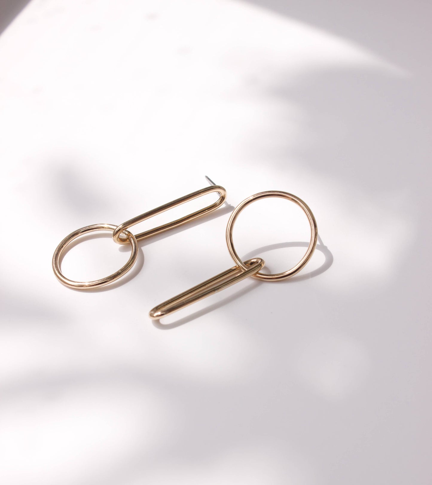 Mirror Link Earrings