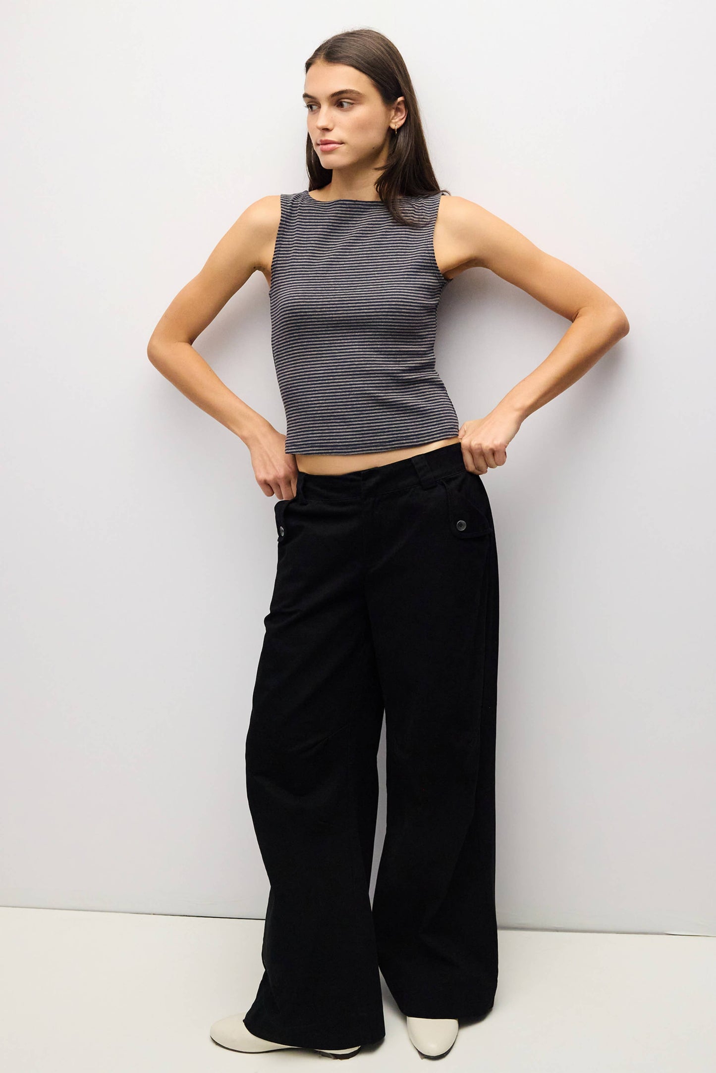 Adrienne Striped Tank