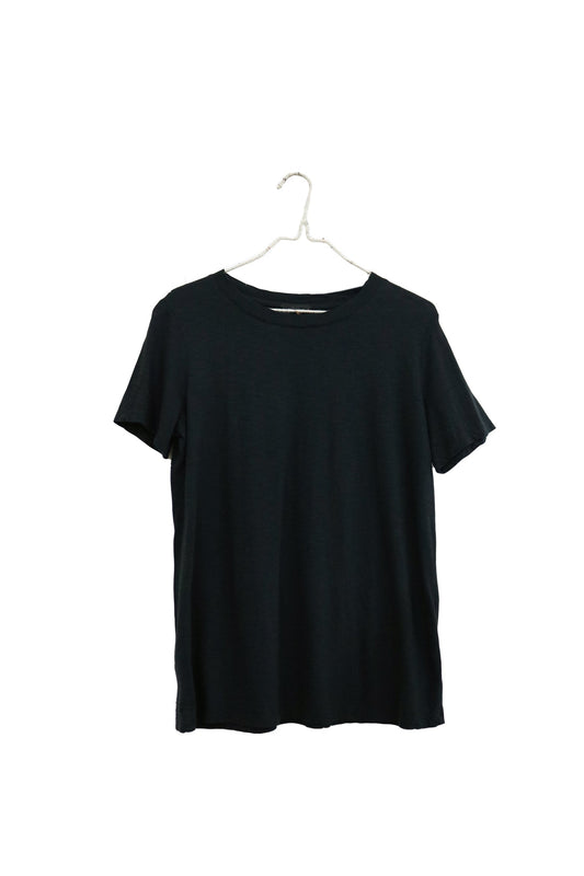 Black Short Sleeve Crewneck