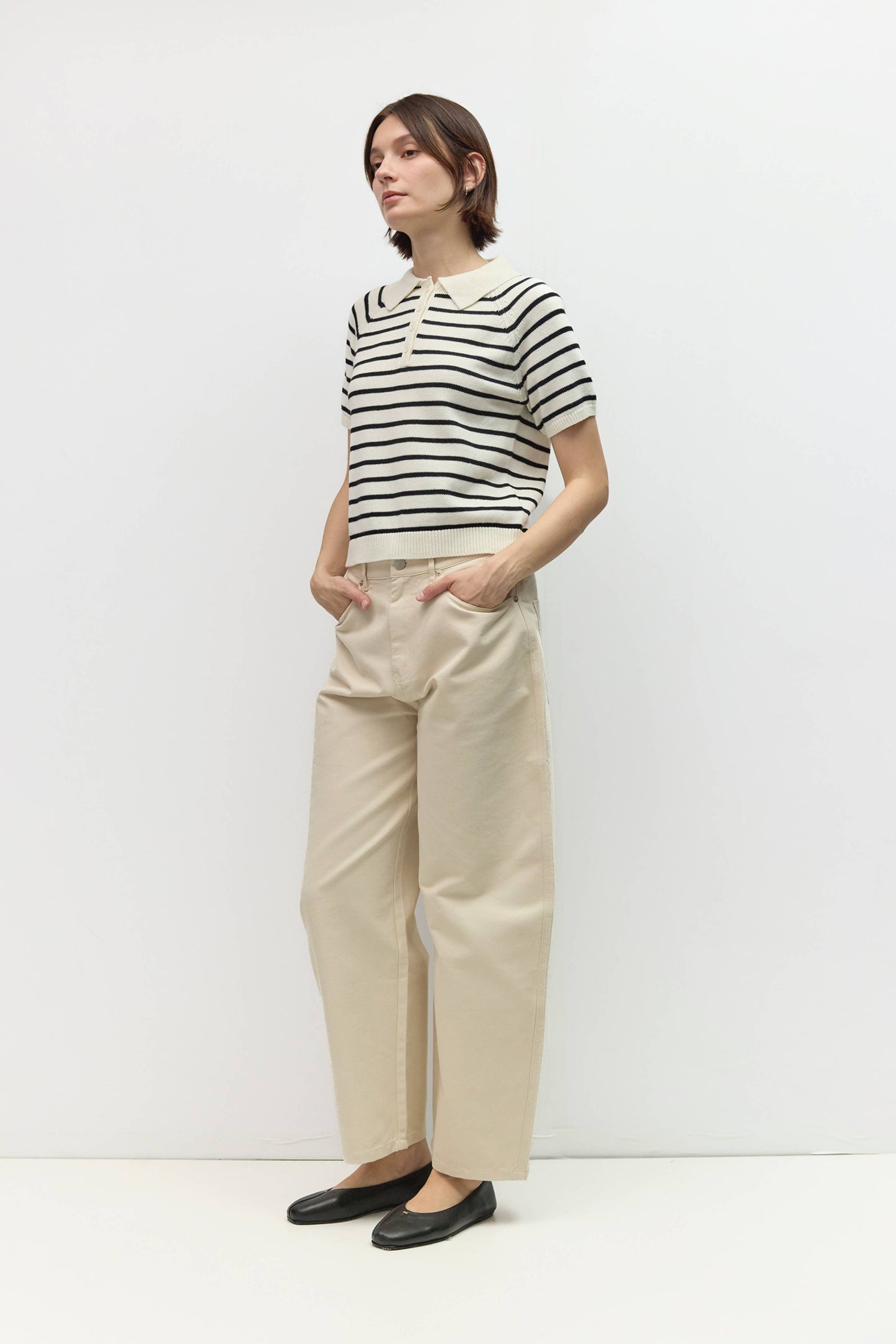 Ana Short Sleeve Knit Top