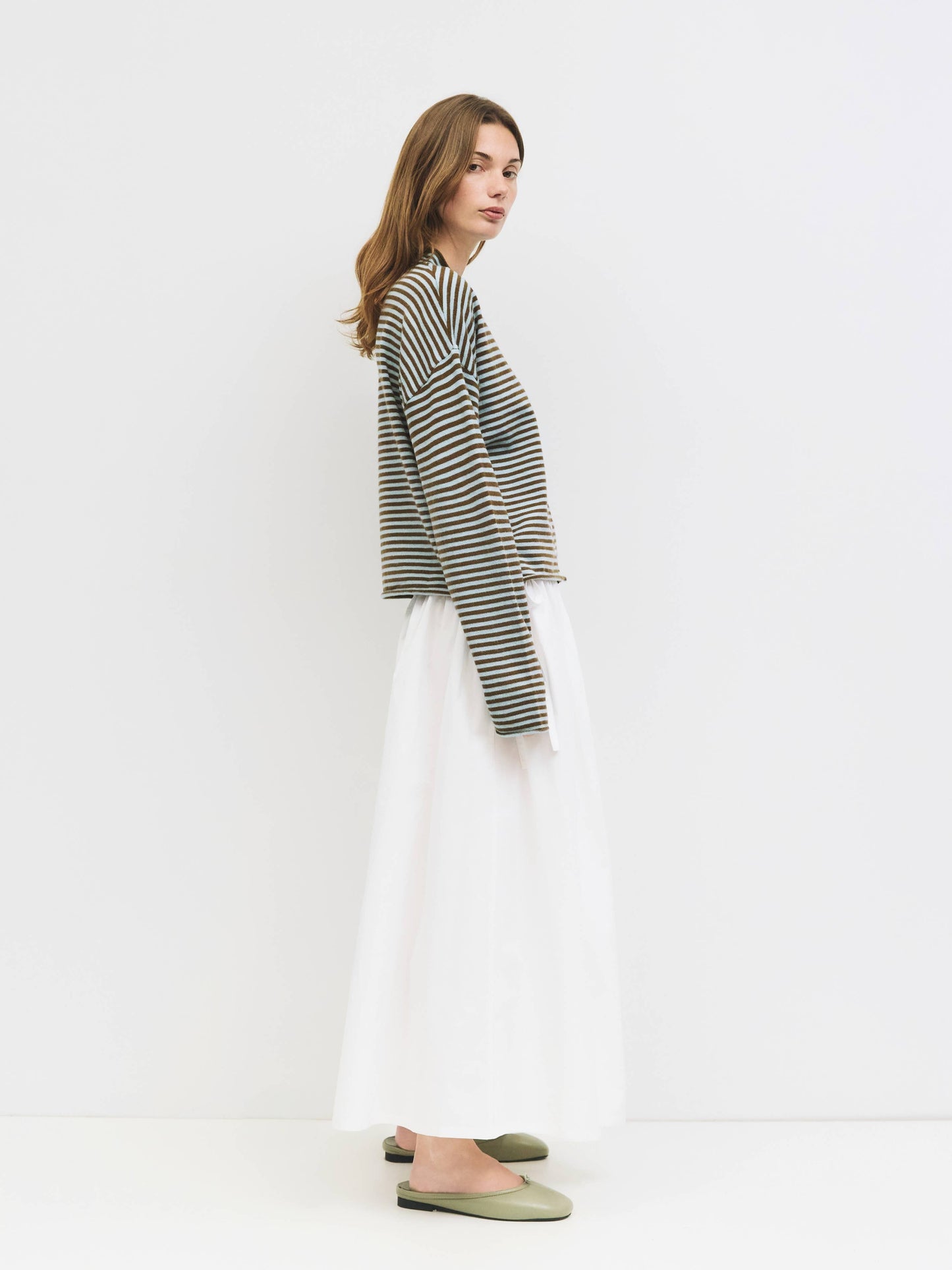 Elisa Striped Cardigan