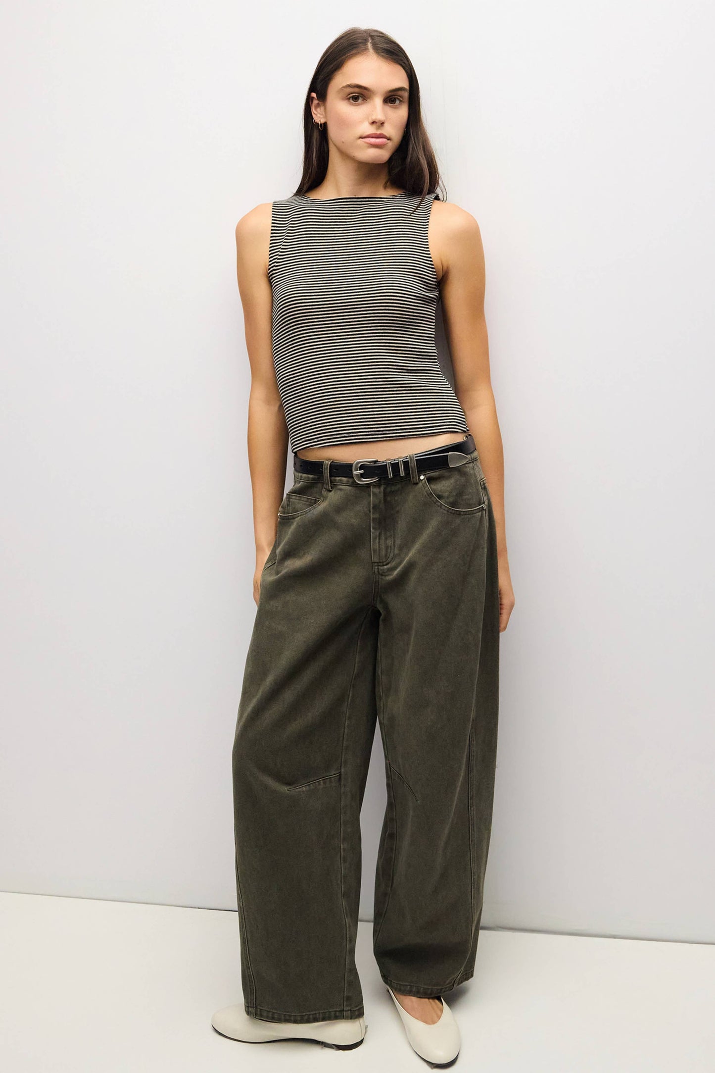 Adrienne Striped Tank
