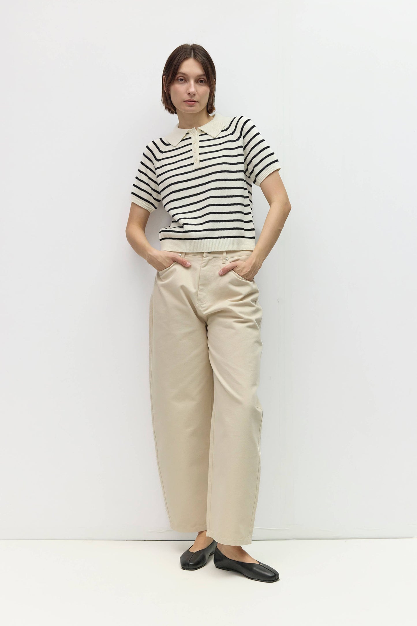 Ana Short Sleeve Knit Top