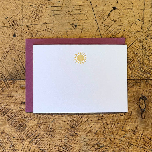 Sun Enclosure Green Bird Card