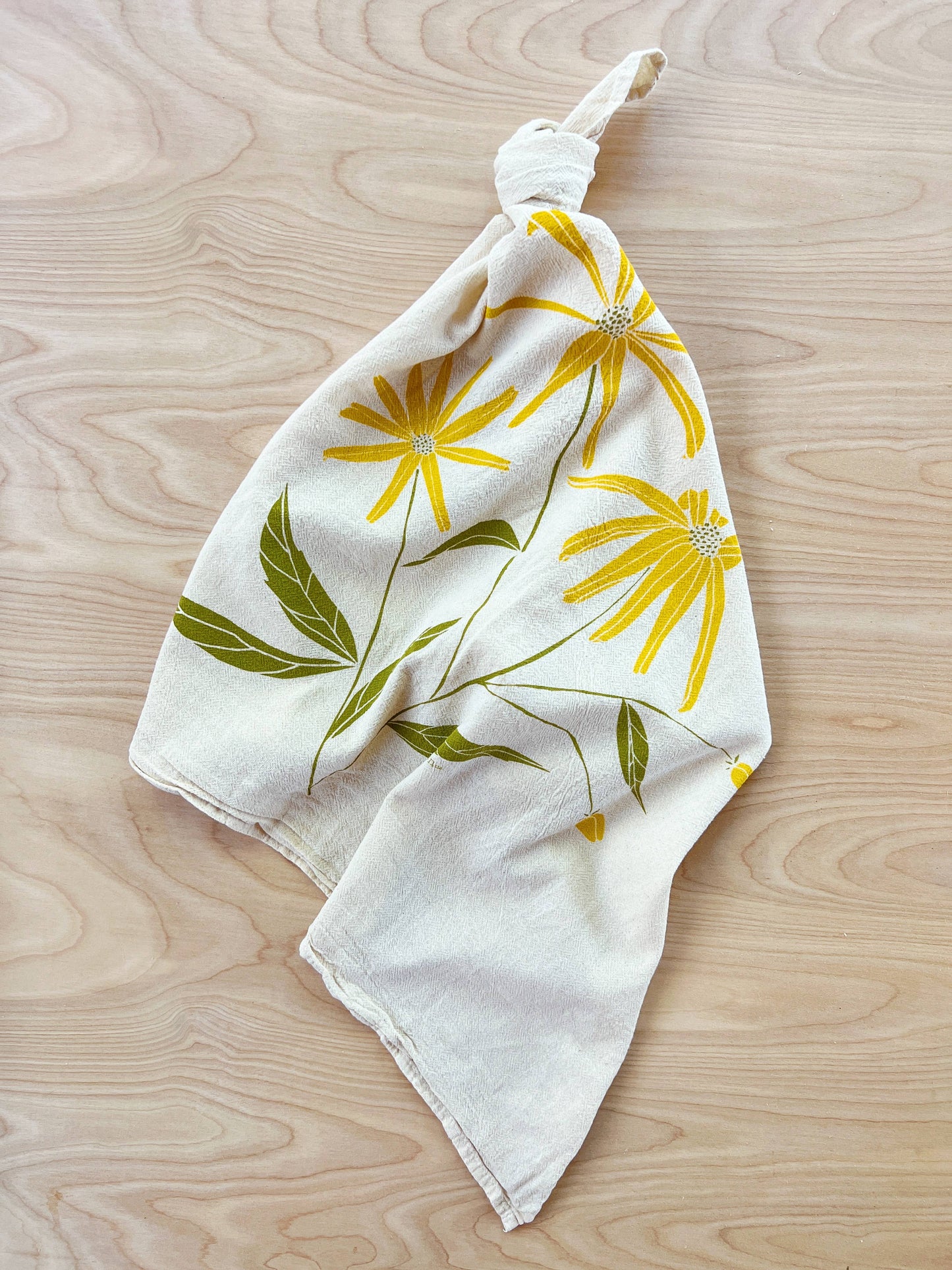 Black-eyed Susans Tea Towel