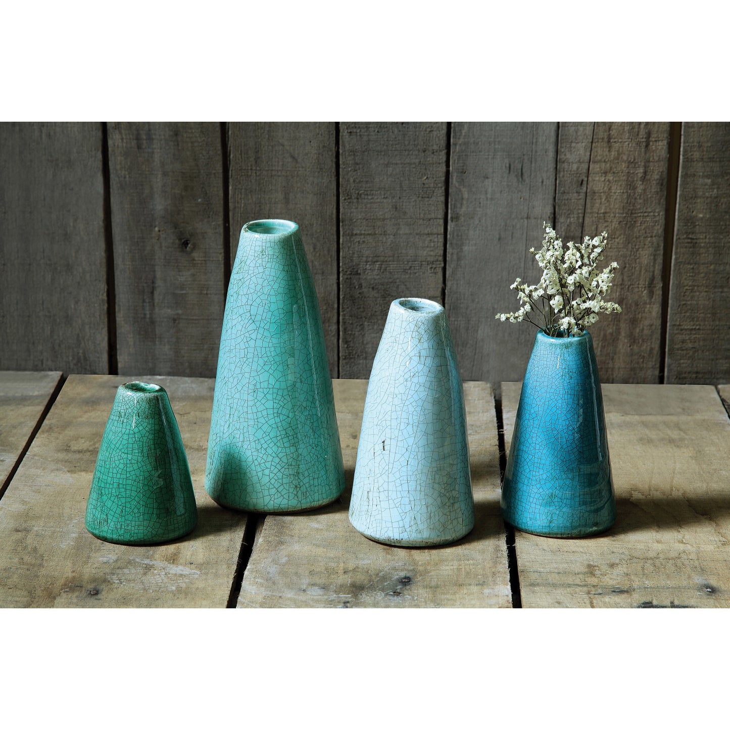 Terra Cotta Aqua Vases - Assorted Sizes