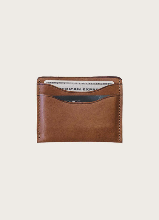 Tan Leather Card Holder