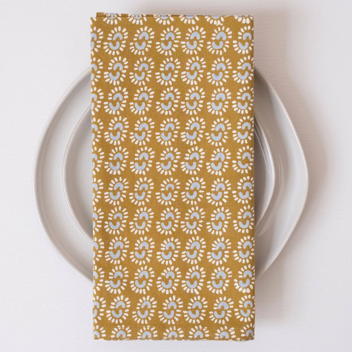 Sunburst Dark Honey Napkins - Set of 4
