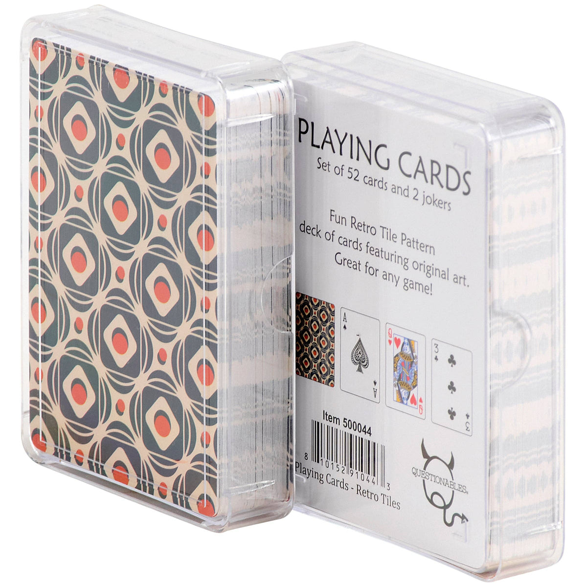 Retro Tile Playing Cards