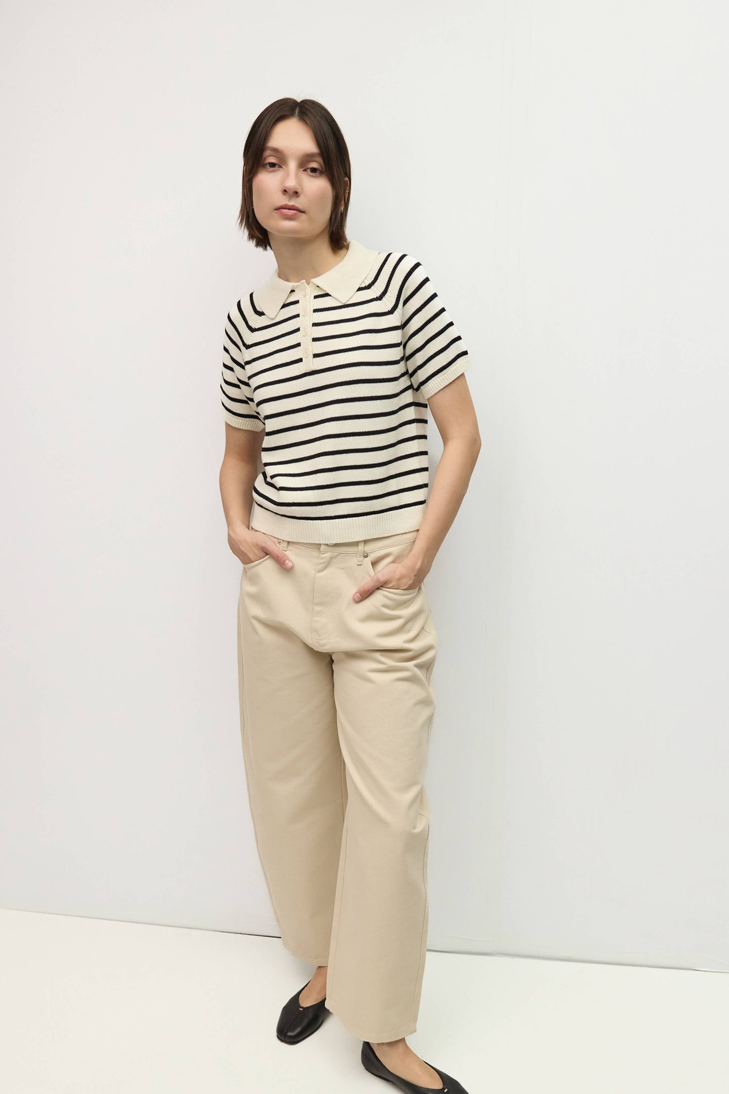Ana Short Sleeve Knit Top