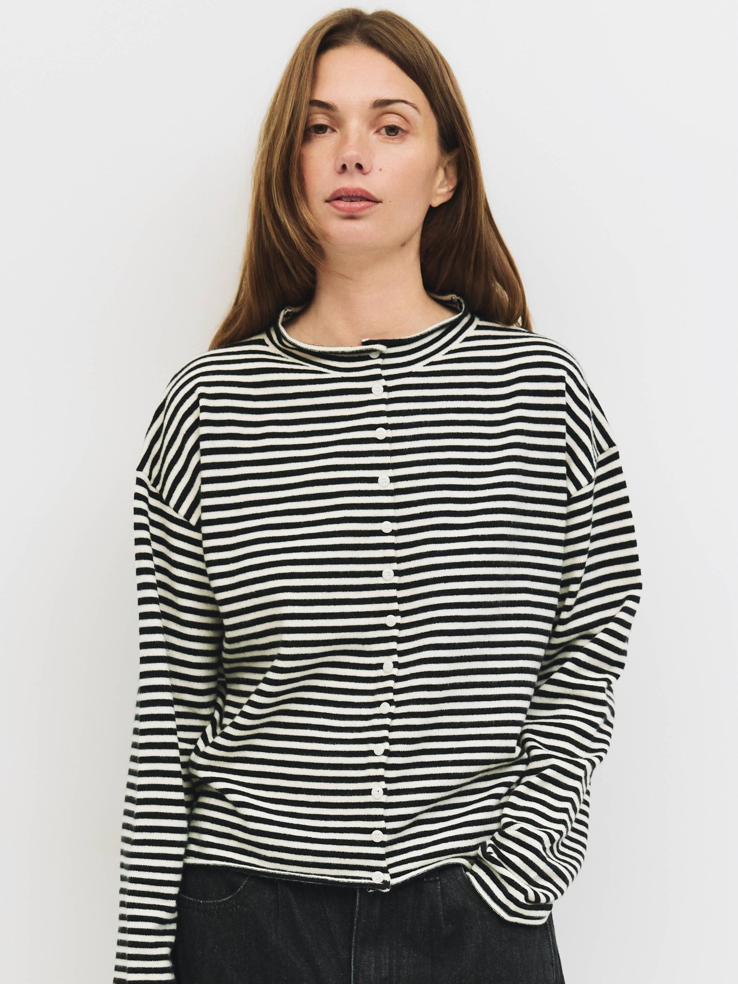 Elisa Striped Cardigan