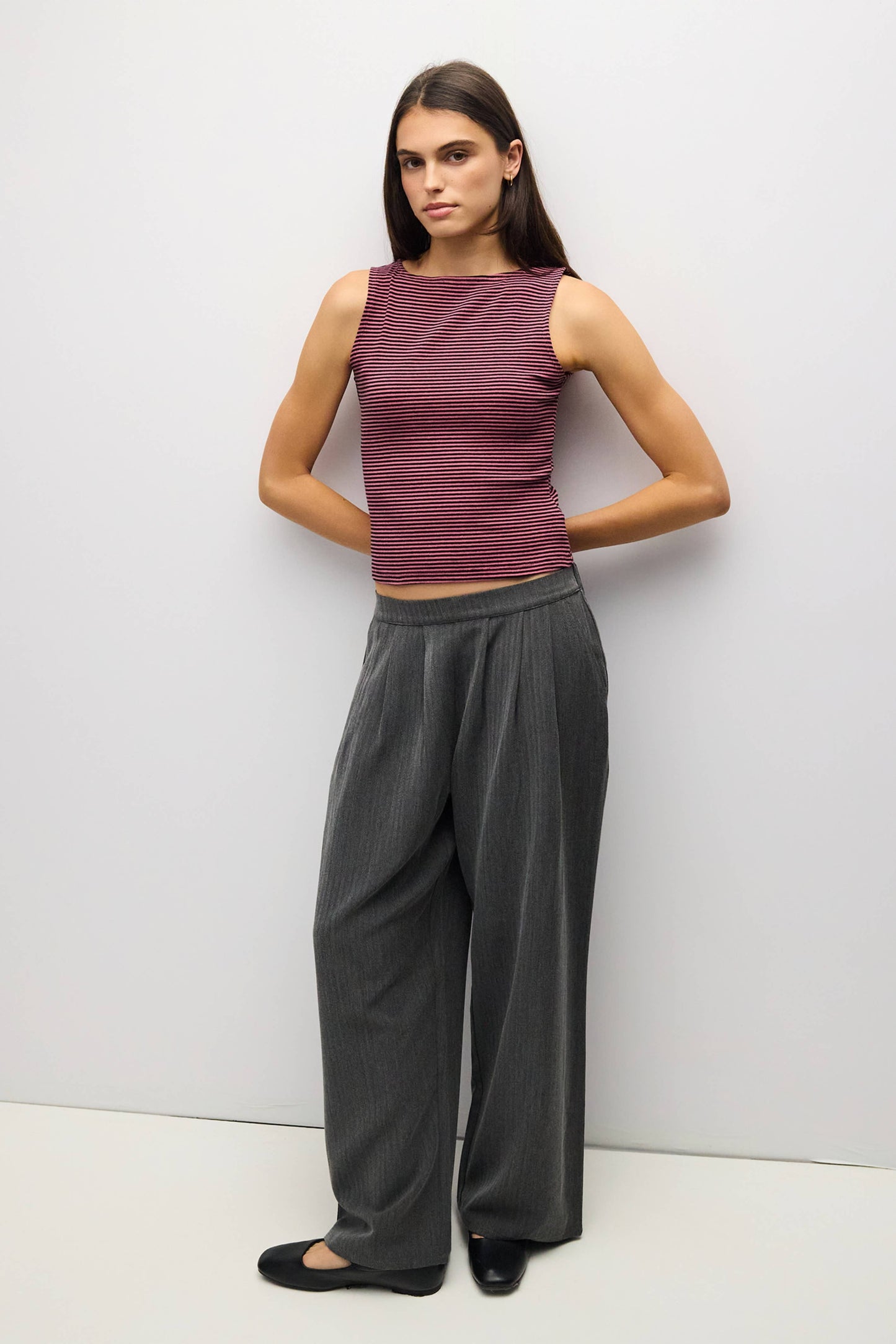 Adrienne Striped Tank