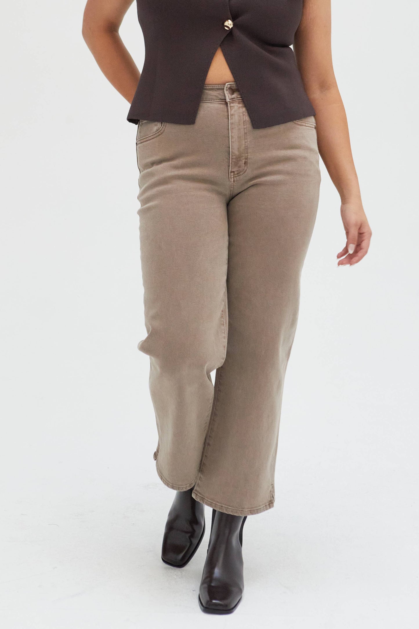 Addington Crop Mid Rise Jean