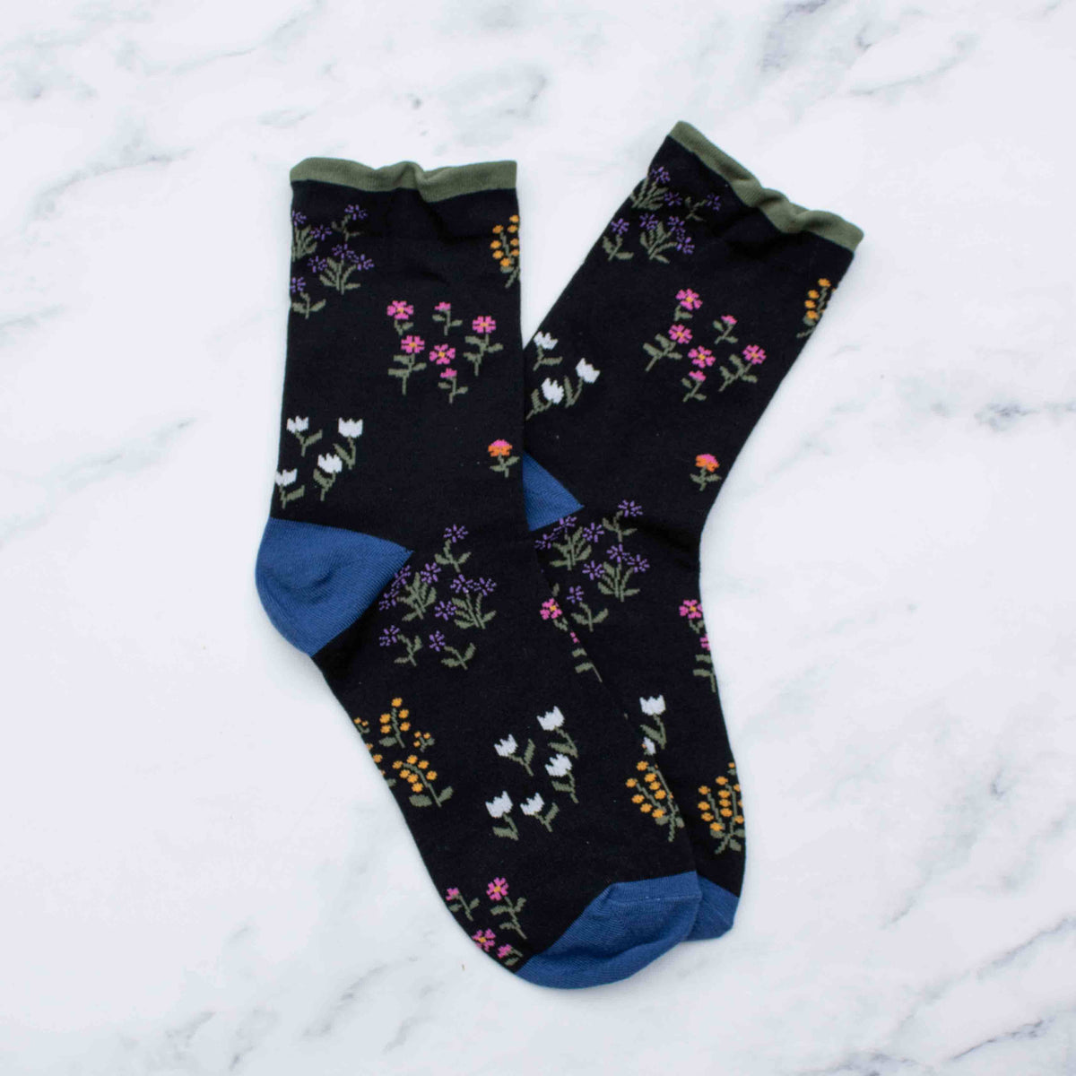 Floral Casual Socks