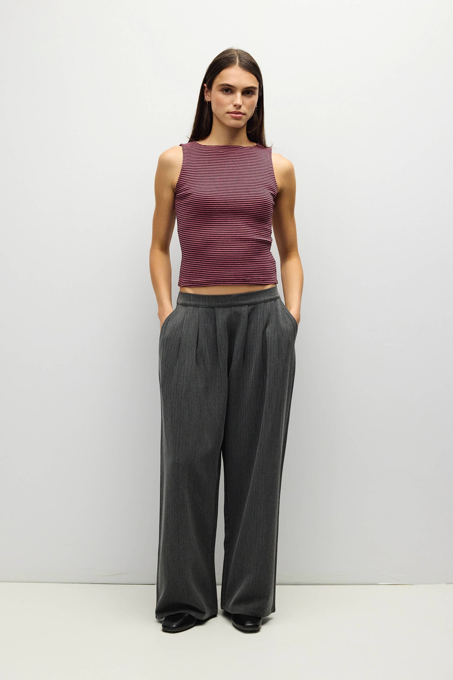 Adrienne Striped Tank
