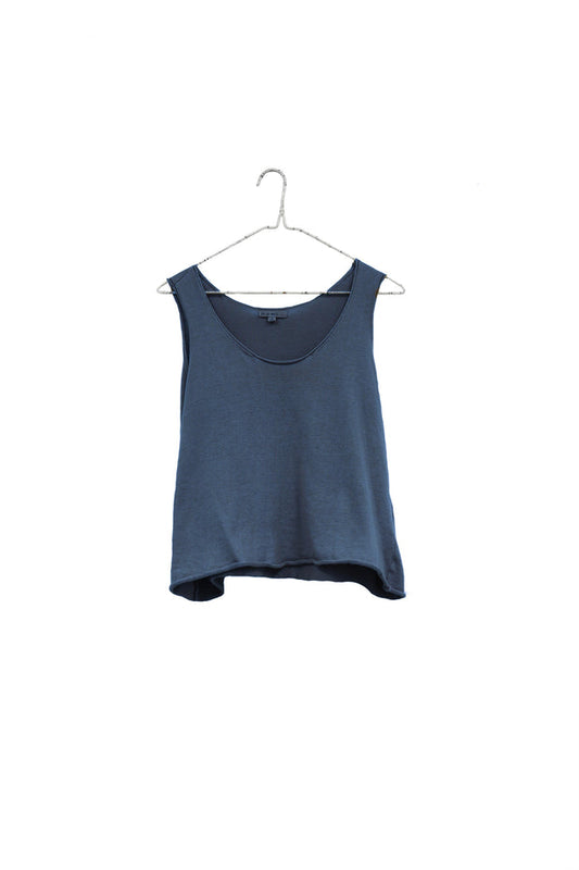 Easy Sweater Tank - Navy