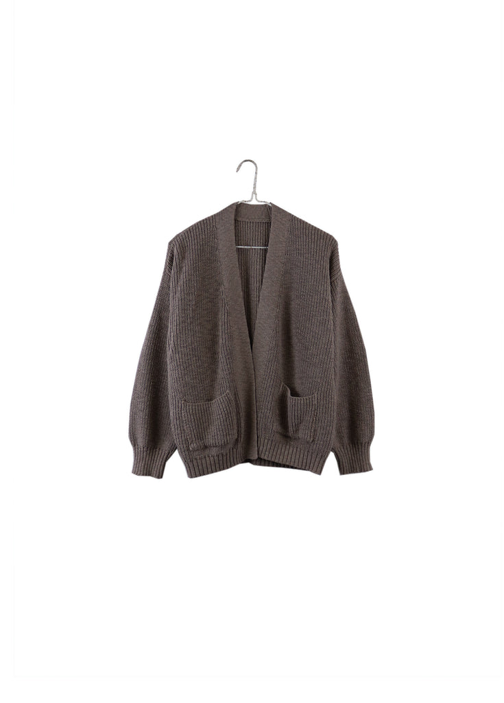 Easy Cardigan -Soil