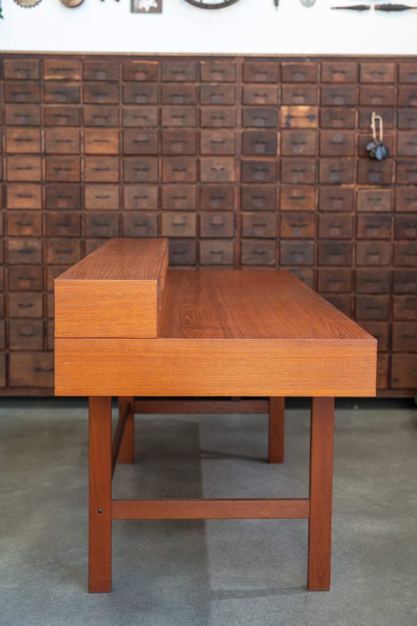 Danish Modern Teak Peter Lovig Nielsen Flip-Top Writing Desk