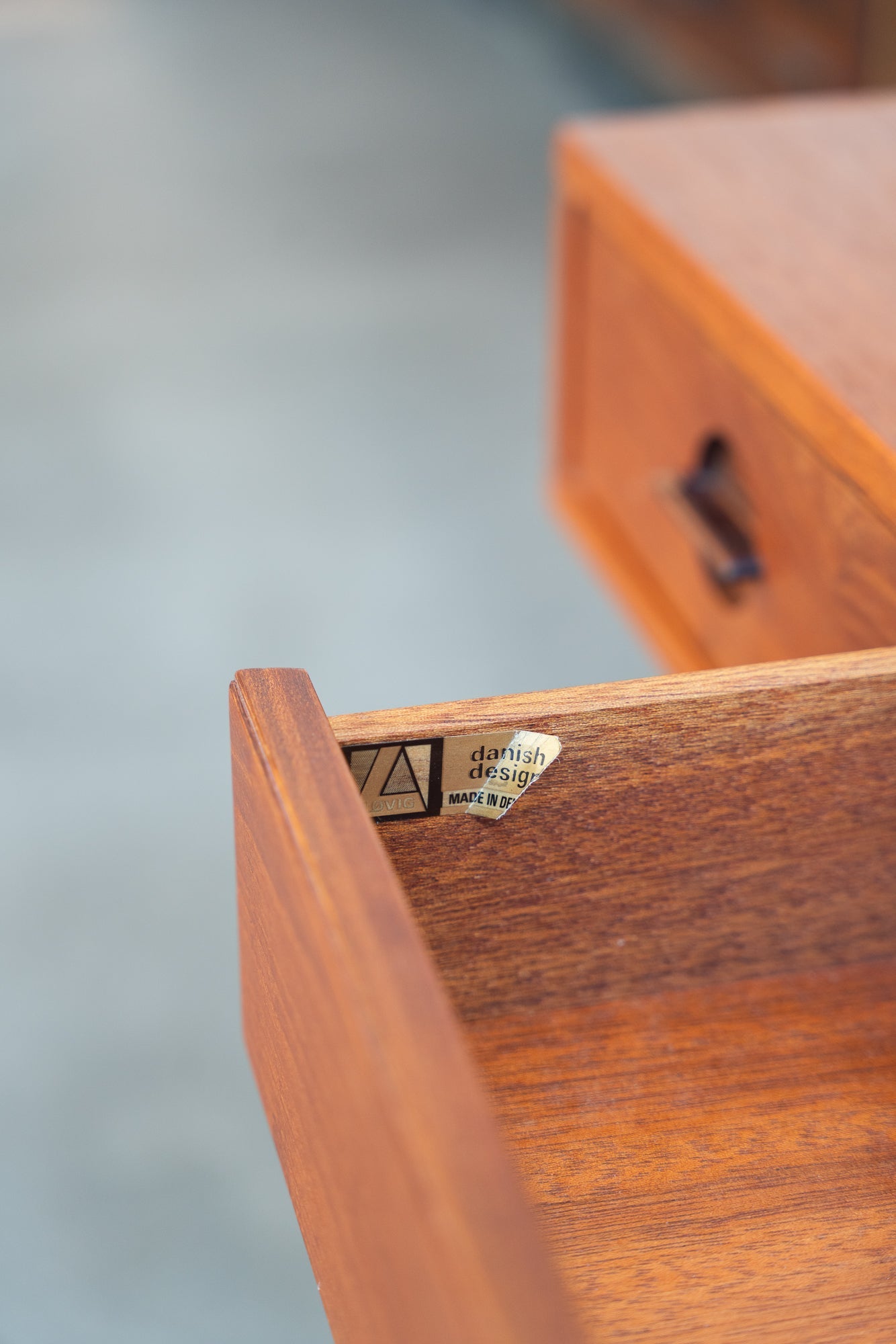 Danish Modern Teak Peter Lovig Nielsen Flip-Top Writing Desk