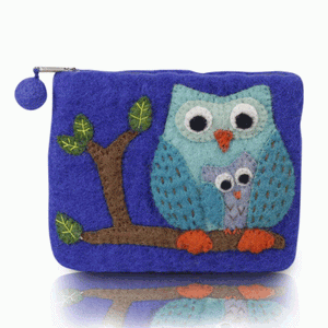 Owl On A Tree Coin Purse