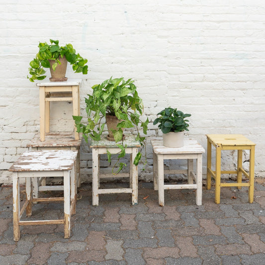 French Schoolhouse Stool